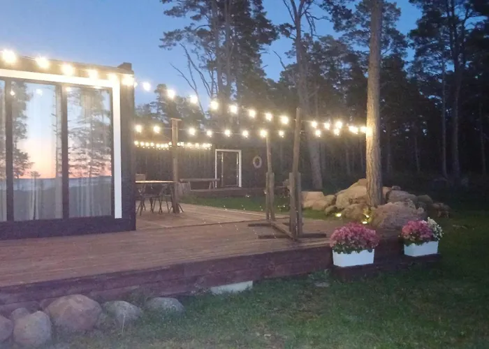 Maennikumereaeaere With Sea View And Private Korgessaare